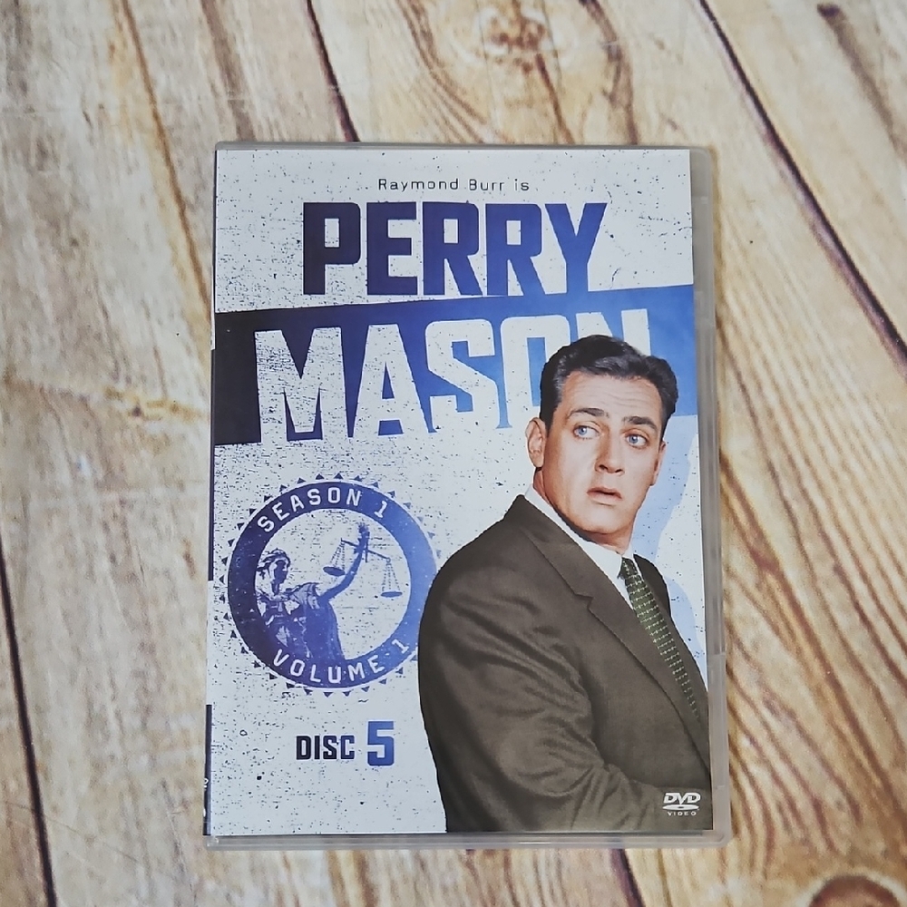 Raymomd Burr Perry Mason Season 1 Volume 1 Disc 5‎